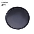 thumbnail image 2 of Xingzhi Round Thickened Pizza Tray Non-Stick Carbon Steel Baking Pan Home Kitchen Oven Cooking Tool 2pcs, 2 of 8