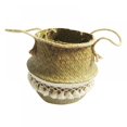 thumbnail image 1 of MesaSe Clearance! Double-Layer Tassel Storage Basket With Twine/ Hand-Woven Storage Baskets, 1 of 10
