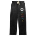thumbnail image 5 of My Hero Academia Neon Characters Men's Black Sleep Pajama Pants-L, 5 of 6