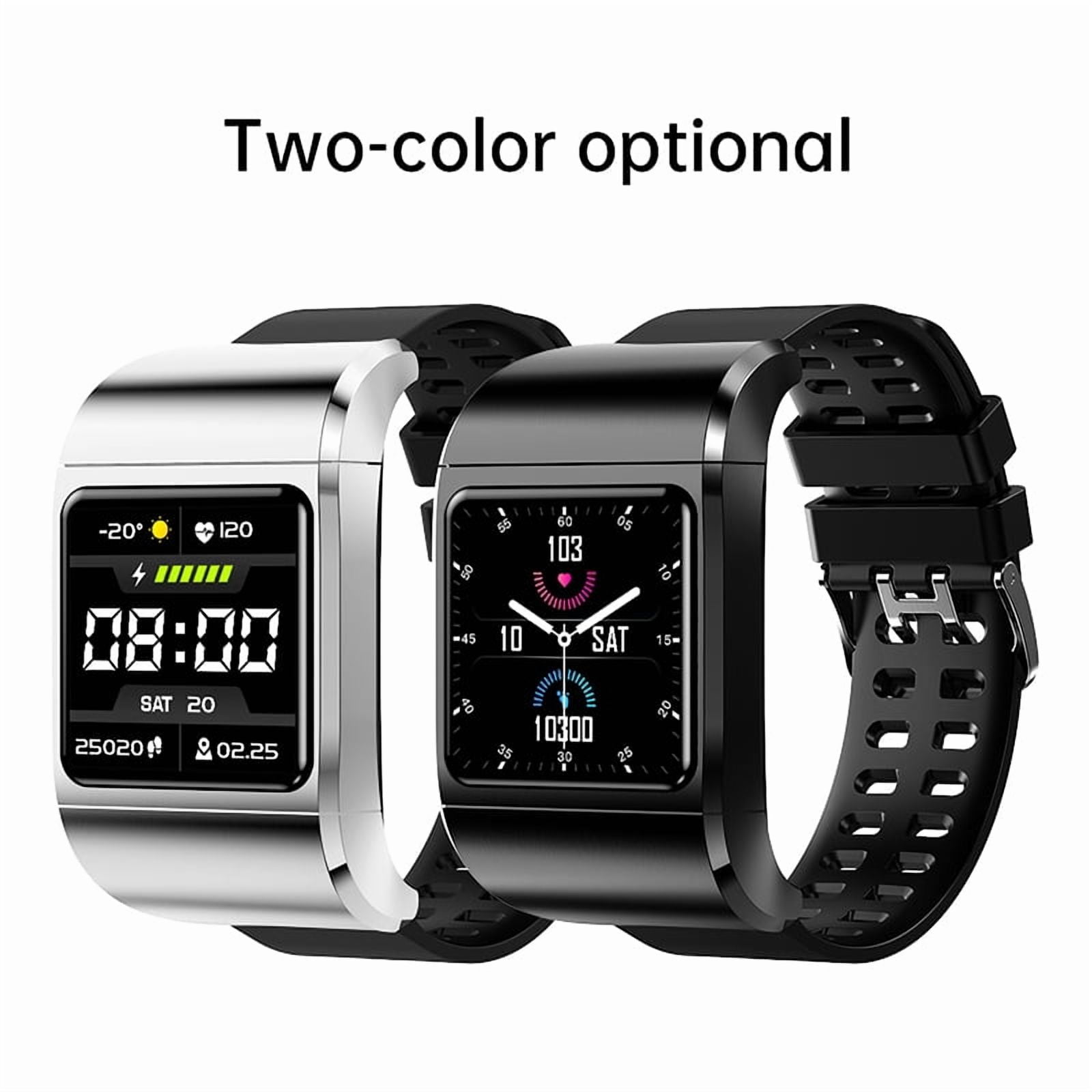 Rainbuvvy G36Pro smart watch 1.3-inch portable Bluetooth headset with built-in charging compartment AI voice assistant Android 4.0/iOS9.0 sports watch