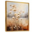 thumbnail image 2 of Designart "Minimalist Meadow In Beige And Grey" Meadow Floater Framed Wall Decor, 2 of 5
