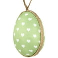 thumbnail image 4 of Northlight Fabric Pastel Easter Egg Ornament Decorations - 5.75" - Set of 6, 4 of 7