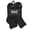 Black, variant on Everlast Men's Quarter Athletic Socks 20-Pairs (Black)