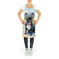 thumbnail image 2 of Yorkshire Terrier Spring Path Apron, 2 of 5