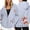 Grey, variant on Christmas Sweatshirts for Women Women'S Christmas Printed Zipper Long Sleeved Pocket Drawstring Casual Fleece Hooded Hoody Women Hoodies Beige L