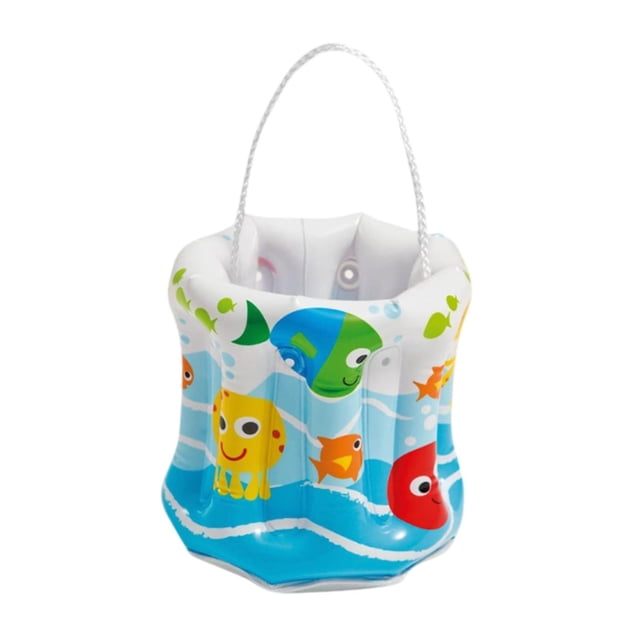 Refrigerador de bebidas para cubos de hielo inflables, cubo de agua de playa para niños, verano creativo para el verano para las decoraciones de