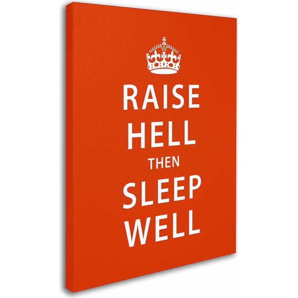 Trademark Fine Art "Raise Hell VI" Canvas Art by Megan Romo
