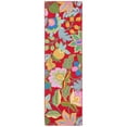 thumbnail image 4 of SAFAVIEH Jardin Coriander Floral Wool Area Rug, Red/Multi, 5' x 8', 4 of 5