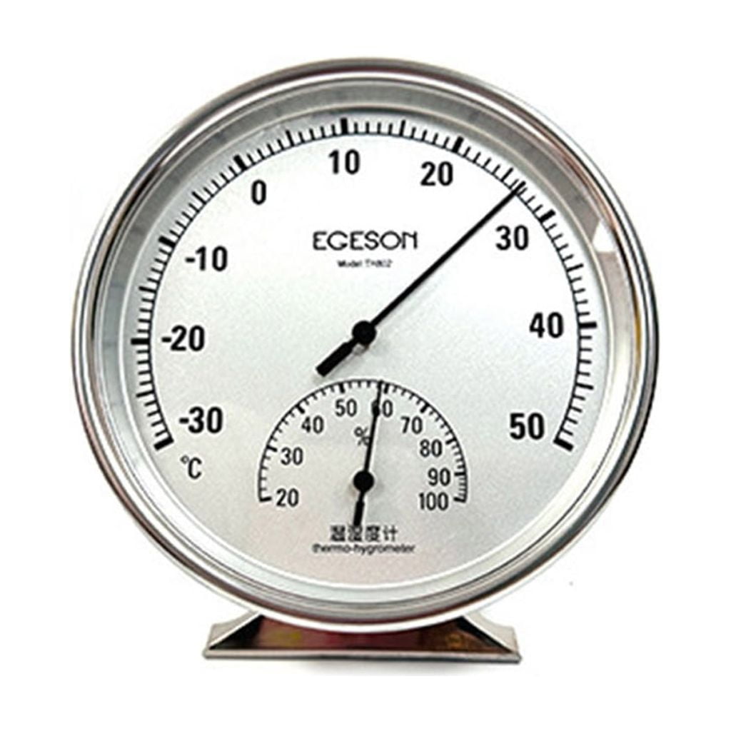 Wall Mounted Thermometers Hygrometer with Clear Scale Upgrades for Accurate Temperature Humidity Monitoring in Saunas