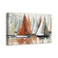 thumbnail image 2 of Creative Products Painterly Sailboats 24 x 16 Canvas Wall Art, 2 of 5