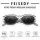 thumbnail image 4 of Gafas de Sol Retro con Montura Rectangular Vintage FEISEDY B2322, 4 of 6