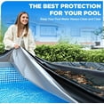 thumbnail image 6 of Agricasst Oval Pool Cover,16x32FT Oxford Solar Pool Covers for Oval Above Ground Pool with Winch and Cable,UV Resistant,Waterproof and Dustproof Inflatable Pool Cover for All Weather, 6 of 12