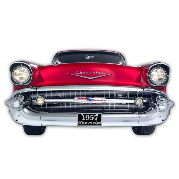 1957 Chevrolet Front Bumper Metal Sign, USA