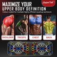 thumbnail image 3 of Tabla de flexiones HyperTek 27 en 1 plegable para entrenamiento de fuerza, 3 of 8