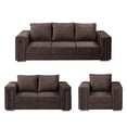 thumbnail image 1 of Sala 3-2-1 Dicasa Taos (Sofá, Love Seat y Sillón) Café para Sala, 1 of 13