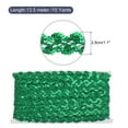 thumbnail image 2 of Uxcell 15 Yard Sequins Beaded Lace Trim 1.1 inch Wave Braid Trim Strip for Crafts, Embellishments, Costume Green, 2 of 6