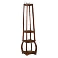 thumbnail image 2 of KB CR1438 70 x 17 x 17 in. Coat Rack with Storage - Walnut, 2 of 2
