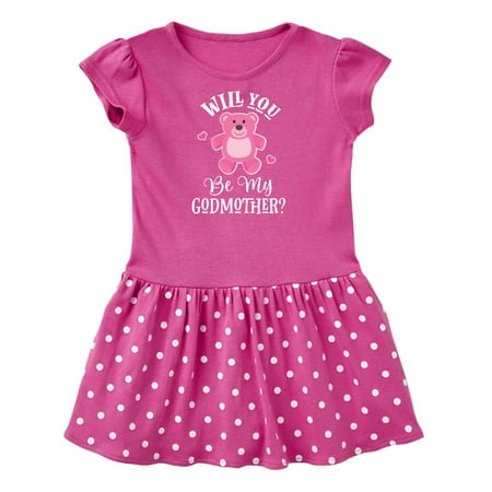 

Inktastic Be My Godmother Baby Girl Gift Baby Girl Dress