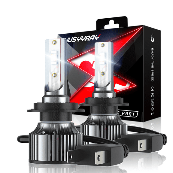 6000k H7 LED Headlight Hi&Low Beam Bulbs Kit For 2007 2008 Cadillac Escalade，Set of 2