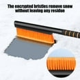thumbnail image 4 of Car Snow Shovel and Ice Scraper, Winter Snow Brush, Ice Scraper Car Tool, Long Handle Snow Removal Brush, Ergonomic Foam Grip, Car Roof Snow Tool, Winter Car Accessories, 4 of 7