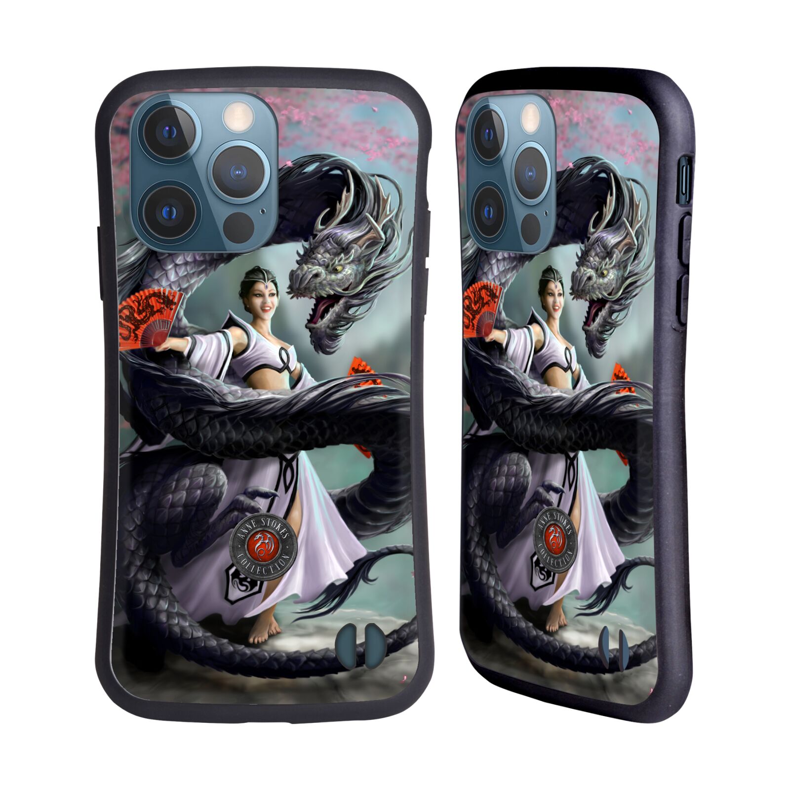 Head Case Designs Officially Licensed Anne Stokes Dragons 3 Dancer Hybrid Case Compatible with Apple iPhone 13 Pro - image 1 of 7