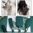 thumbnail image 4 of BEMS-5 piezas (verde) Juego de cepillos para el cabello masaje antiestático peine ovalado aire, 4 of 5