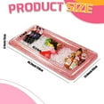 thumbnail image 2 of 2 Pieces Inflatable Buffett Cooler Inflatable Food Cooler Buffet Inflatable Serving Bar Tray with Glittering Confetti for Serving Food Inflatable Cooler with a Drain Plug Pool Buffet Cool, 2 of 6
