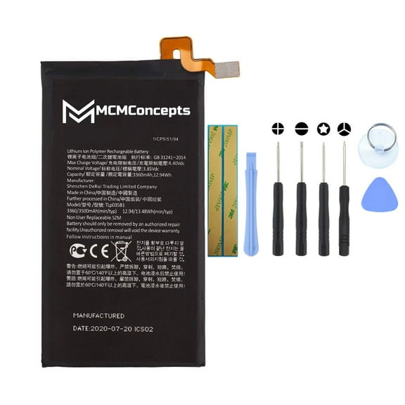 Battery For BlackBerry Key2 Key 2 BBF100-2 Replacement  Tools Toolkit