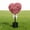 D, variant on Valentines Day Artificial Heart Topiary Plant with Pot 2.5FT Fake Trees Valentines Day Decorations Rustic Heart Shaped Plant Pot Tabletop Centerpiece Tiered Tray Decor Gifts (Excluding soil)