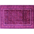 thumbnail image 1 of Ahgly Company Indoor Rectangle Persian Pink Traditional Area Rugs, 2' x 4', 1 of 4