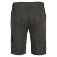 thumbnail image 4 of Men‘s Solid Color Pocket Elastic Waist Drawstring Track Shorts SweatShorts Summer Casual Sports Shorts, 4 of 8