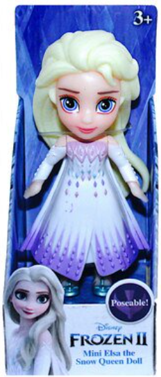 Jakks Pacific Disney Frozen 2 Mini Anna Purple & Black Dress 