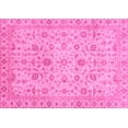 thumbnail image 1 of Ahgly Company Indoor Rectangle Oriental Pink Modern Area Rugs, 4' x 6', 1 of 4