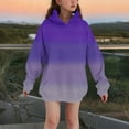 thumbnail image 2 of LIaqionyy Sweatshirts for Girls Boys Long Sleeve Casual Hooded Dress Pocket Pullover Sweatshirt Fall Clothes, 2 of 5