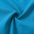 thumbnail image 6 of NMMUED Linen Sets for Women 2 Piece Summer Shirts Wide Leg Linen Pants Vacation Outfits 3/4 Sleeves Tops Wide Leg Trouser Pants Suits Cotton Linen Gauze Matching Set Women Blue L, 6 of 6