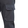 thumbnail image 5 of Men's 100% Cotton Hiking Tactical Pants Lightweight Stretch Cargo Work Pants with Multi Pocket Dark Gray, 5 of 5