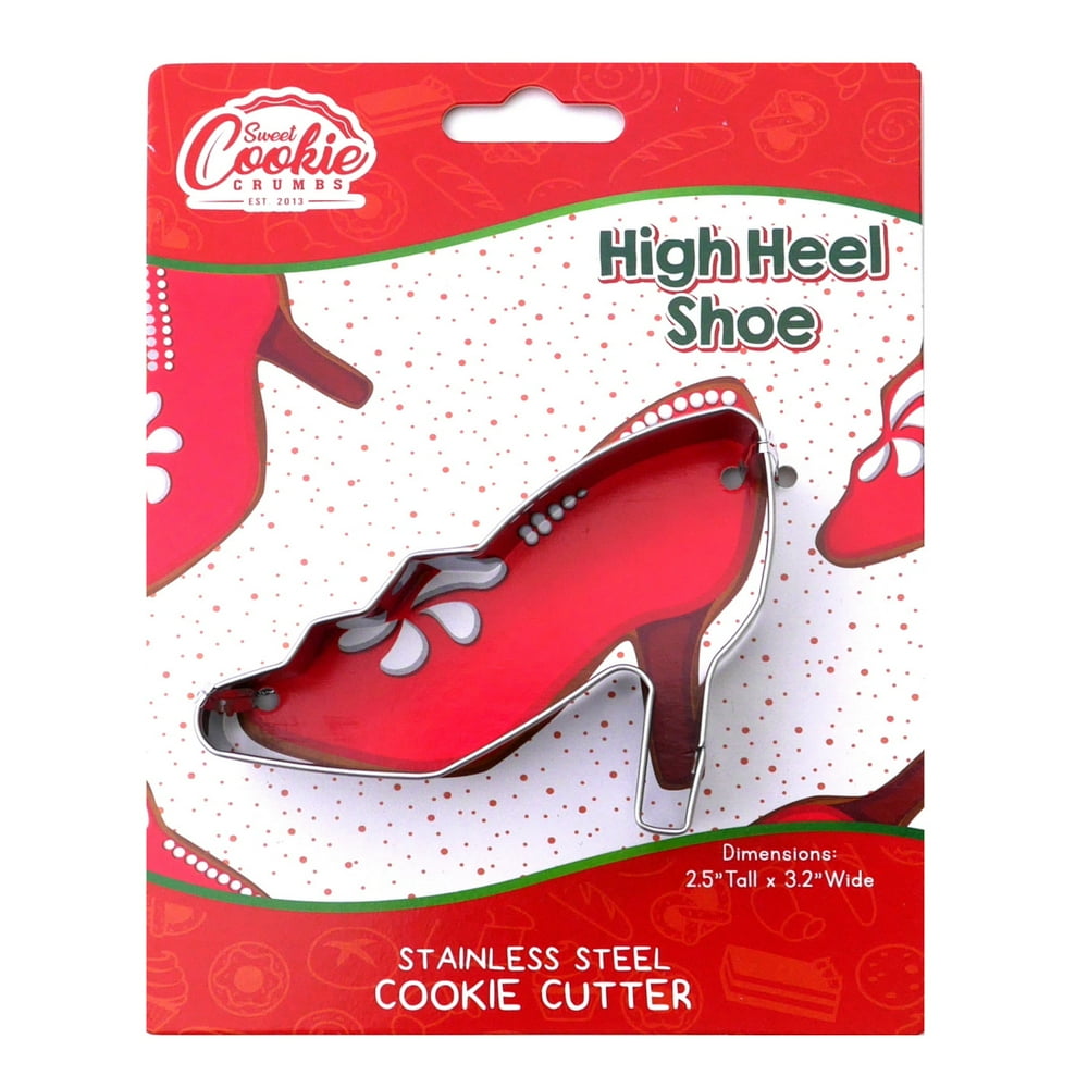 High Heel Shoe Cookie Cutter Stainless Steel
