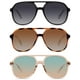 thumbnail image 1 of Gafas de sol YDAOWKN Retro Square Aviator UV400 para mujer/hombre, 1 of 6
