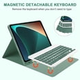 thumbnail image 5 of Keyboard Case for iPad Air 13-inch M3/M2/Pro 12.9 (6th & 5th Generation), Detachable Bluetooth Keyboard Case with Pencil Holder,Auto Sleep/Wake, 5 of 5