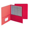 thumbnail image 1 of Smead Two-Pocket Heavyweight Folder, Letter Size, Red, 25 per Box (87859), 1 of 4