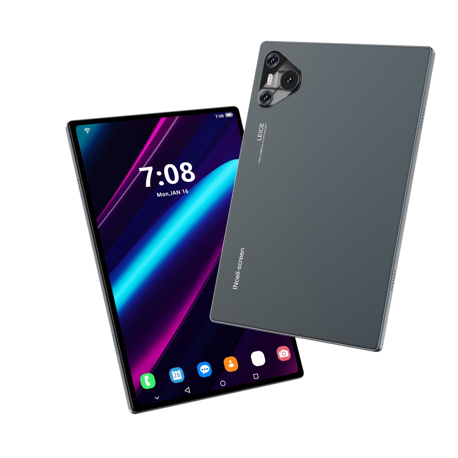 Android Tablet, Hwkond 10.1-inch High-definition Eye Protection Screen 2+16GB Tablet Android 10 Supports 128GB Card Tablet