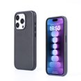thumbnail image 4 of New Luxury Leather For iPhone 15 16 Pro Max Plus Strong Magnet Case For Magsafing Cover Wireless Charging Drop Protect Covers black For iPhone 16Pro, 4 of 6
