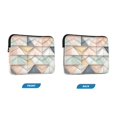 thumbnail image 7 of FORMRS 15-15.6 inch Laptop Sleeve Case Soft Carrying Quilted Computer Bag Cover, Pink Geometric, 7 of 7
