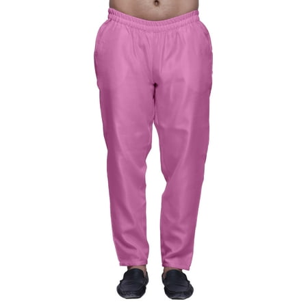

Atasi Solid Adjustable Ethnic Bottom Pant For mens Dupion Readymade Pajama