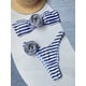 thumbnail image 4 of Traje de baño de mujer con parte superior de tubo de bikini europeo y americano sexy con flores tridimensionales divididas, 4 of 5