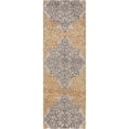 thumbnail image 4 of BoutiqueRugs Lisle Transitional Area Rug - Medium Gray, Medium Brown, Charcoal - 8' x 11', 4 of 6