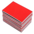 thumbnail image 1 of 10pcs Sanding Disc Sandpaper Block With Flocking Sponge Sanding Pads Hand Sander For Metal Wood Plastic Drywall Polishing, 1 of 8