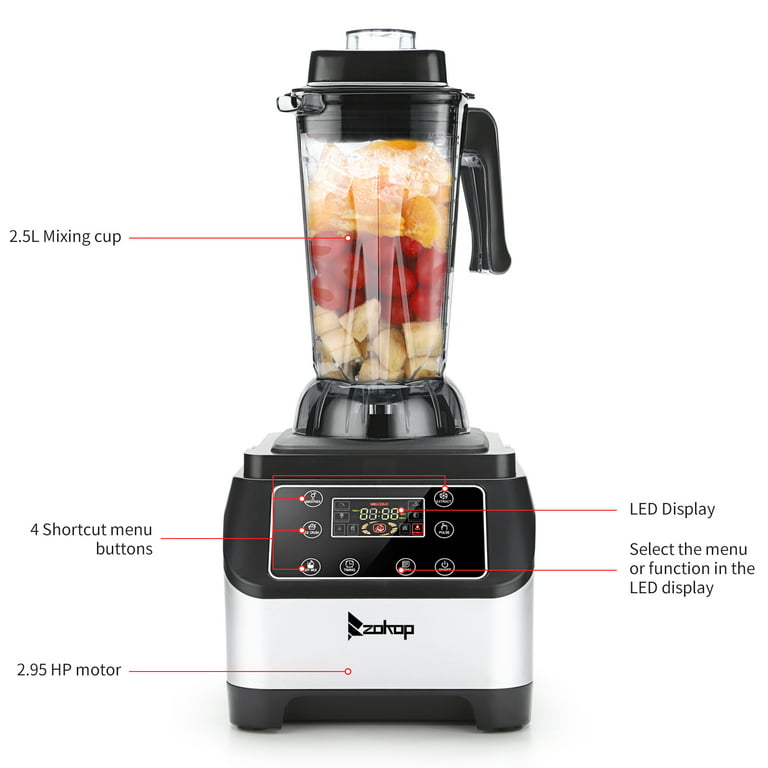  Fast Furnishing 700-Watt Multi-Function Food Blender with Glass  Pitcher, Black: Home & Kitchen