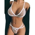 thumbnail image 3 of Julycc Sexy Lingerie Women Babydoll Underwear Sleepwear Lace Bra Panties, 3 of 3