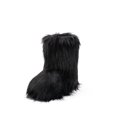 thumbnail image 1 of Botas IXU de mujer de ante sintético con pelo sintético, cálidas, hasta media pantorrilla y suela plana, 1 of 5